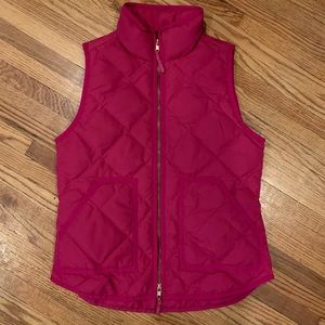 Women’s Pink JCrew xs vest
